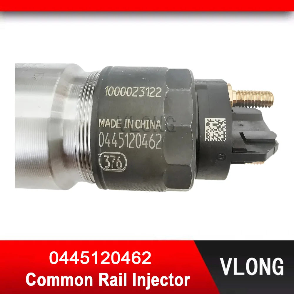 0445120462 Heavy Truck P10H Fuel Injector Assembly For WEICHAI WP10H Diesel Engine Common Rail Injector 1000023122 0445120524