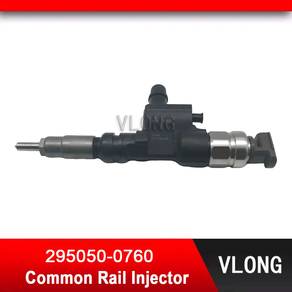 295050-0760 Common Rail Injector For HINO N04C Truck Dutro 300 Series Diesel Fuel Injector 23670-E9260 295050-3330 23670-E0380