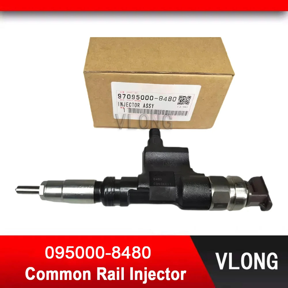095000-8480 Common Rail Injector For Toyota Coaster HIN0 NO4C Diesel Engine Fuel Injector 23670-79096 23670-E9291 23670-E0420