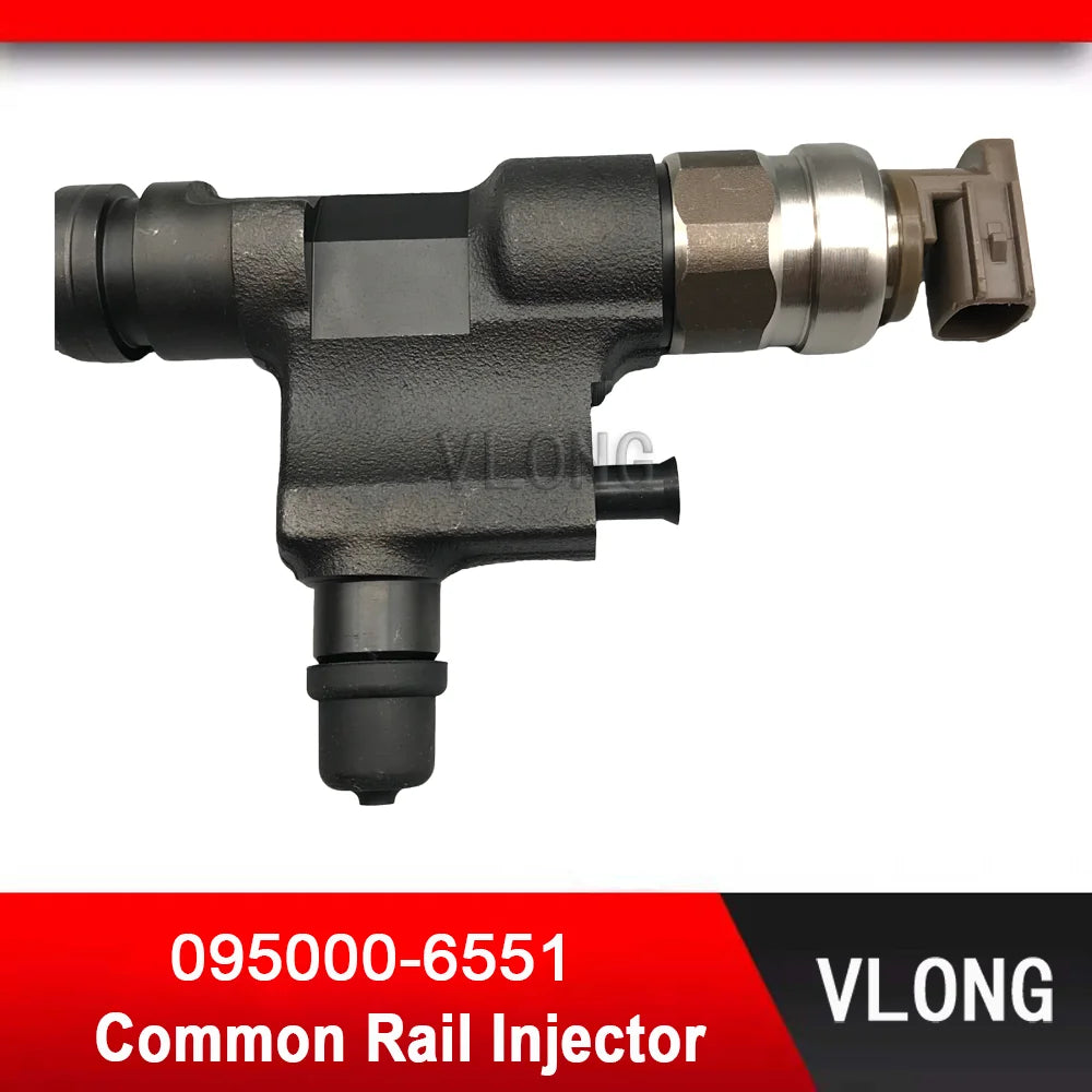 095000-6551 Light-duty Truck Fuel Injector Assy For HINO N04C-TY DUTRO 4.0D Diesel Engine 23670-E0190 23670-78140 095000-6550