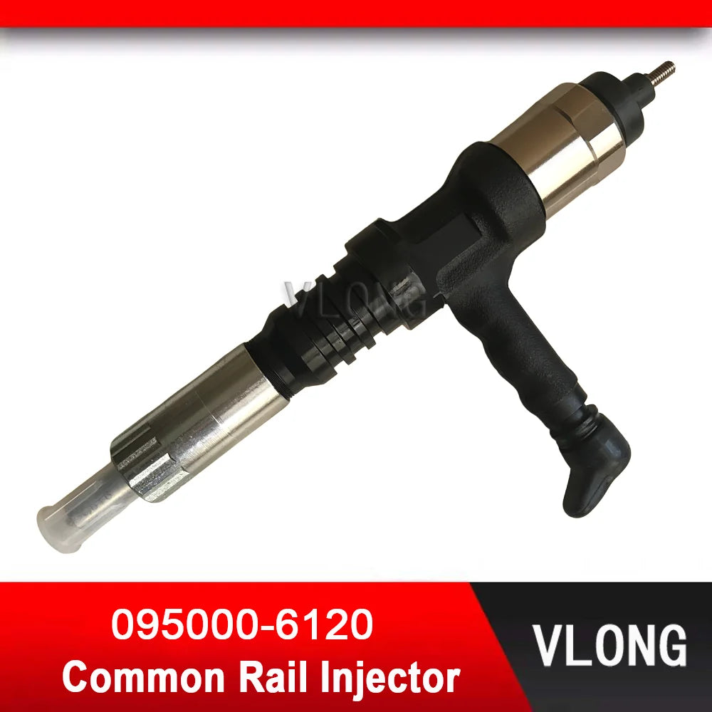 095000-6120 Excavator Injector For Komatsu PC600-8 PC650-8 PC700-8 6D140 SAA6D140E-5 Diesel Engine Fuel Injector 6261-11-3100