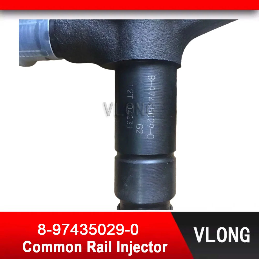 8-97435029-0 New Diesel G2 Common Rail Injector For ISUZU D-MAX 4JJ1 4JJ1-TCX Rodeo Euro5 Fuel Injector 8974350290 095000-9990