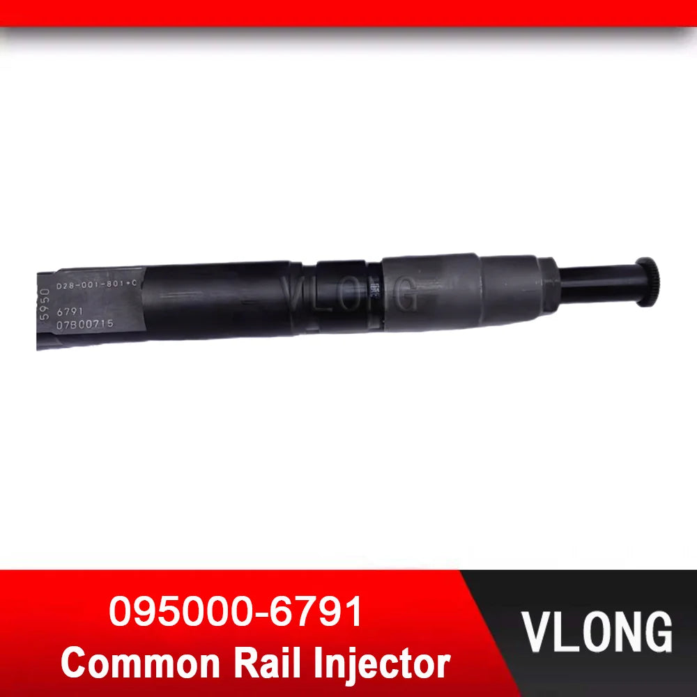095000-6791 New Common Rail Injector For SDEC 9.0L SC9DK 6D114 Truck Euro 3 Diesel Engine Fuel Injector D28-001-801 095000-6790