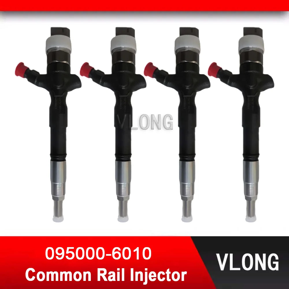New Diesel Fuel Injector For Toyota Hiace Vigo Hilux 1KD 2KD FTV Engine Common Rail Injector 23670-39135 095000-6011