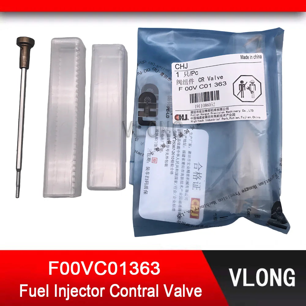 4PCS F00VC01363 Common Rail Injector Valve Set For JAC Isuzu JMC 4D24 0445110362 0445110363 0445110304 0445110317/318 0445110482