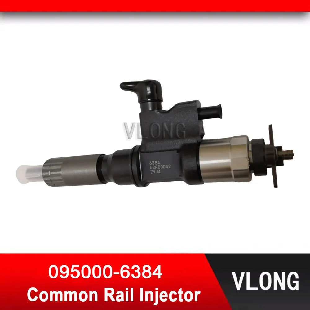 095000-6384 Truck Diesel Fuel Injector For Isuzu Case 4HK1 Common Rail Injector 095000-6380 095000-6381 095000-6382 095000-6383