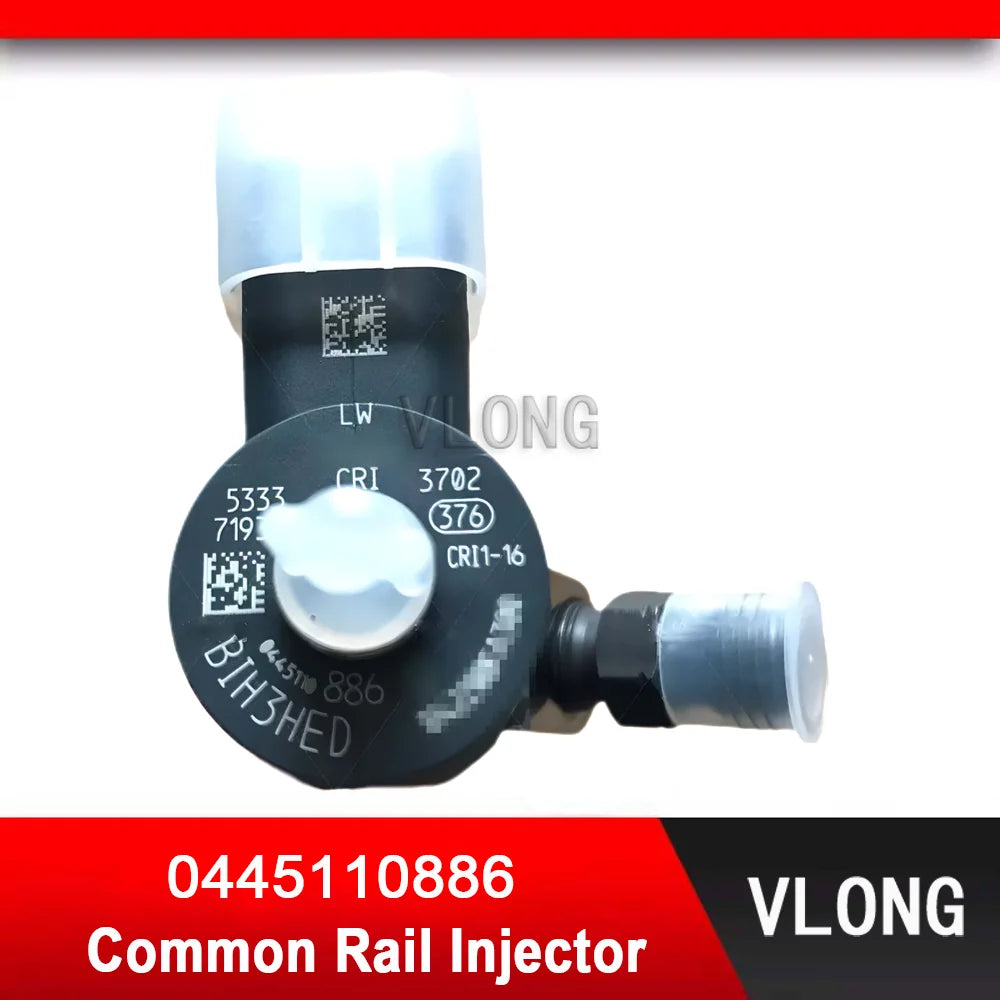 0445110866 Durable New Common Rail Injector Fuel Jet For JAC Truck EU5 Diesel Engine 4-cylinder Fuel Injector Assy 0 445 110 866