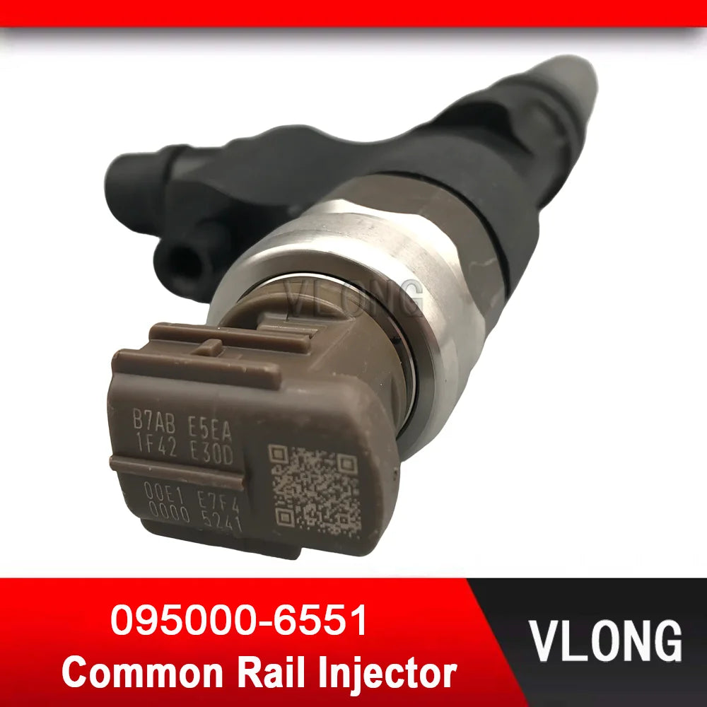095000-6551 Light-duty Truck Fuel Injector Assy For HINO N04C-TY DUTRO 4.0D Diesel Engine 23670-E0190 23670-78140 095000-6550