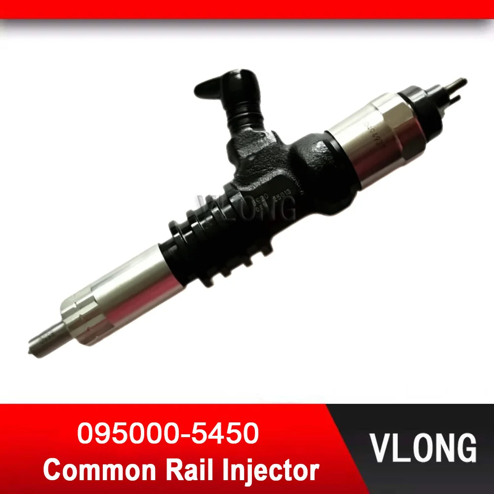 095000-5450 New Excavator Common Rail Injector For Mitsubishi Fuso Fighter 6M60 7.5L Diesel Engine EUR5 Fuel Injector ME302143