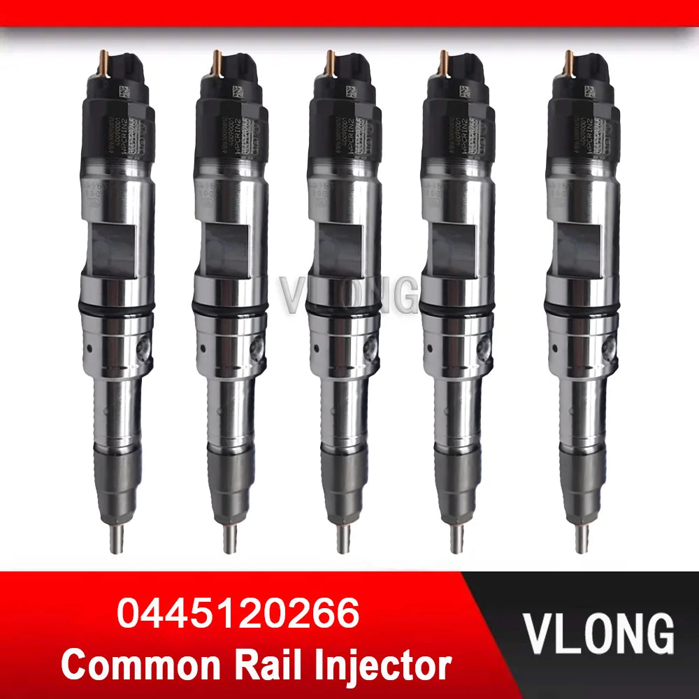 0445120266 New Auto Engine Common Rail Injector 0 445 120 266 Fuel Pump CRIN 0445 120 266 for WEICHAI WP12 EURO IV Fuel Injector