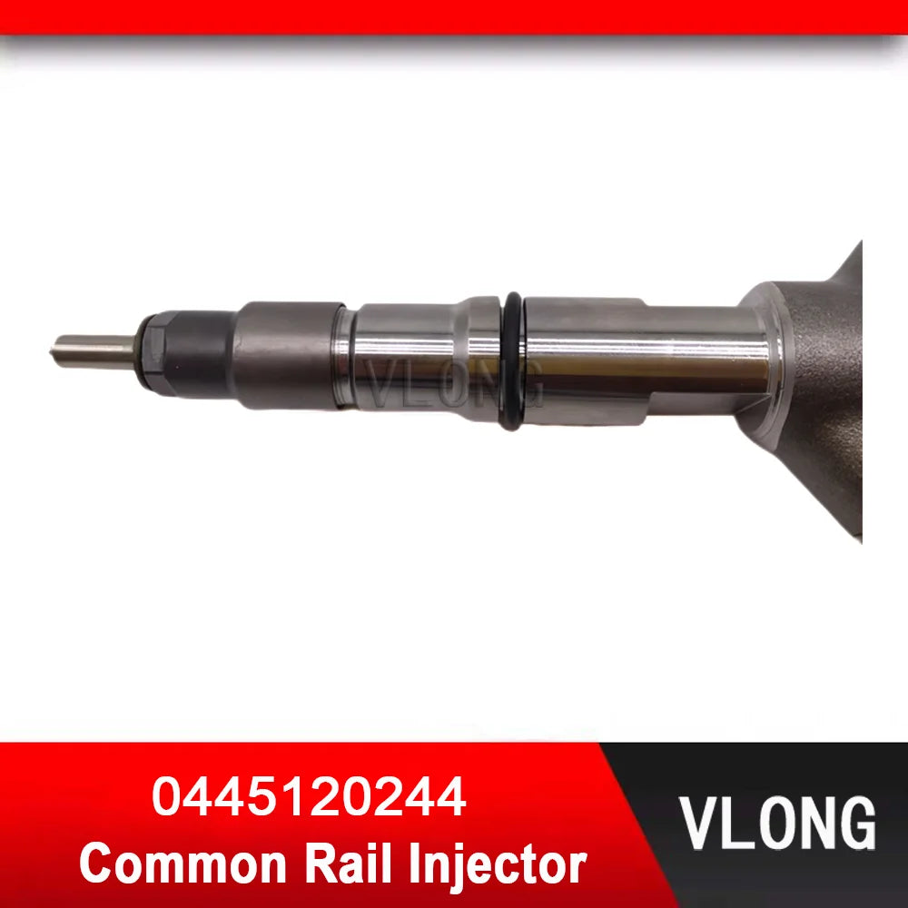 0445120244 Genuine New Diesel Fuel Injector for WEICHAI WP6 6.2L 170KW Engine Adapte Injector 0445120150 13024966 0 445 120 244