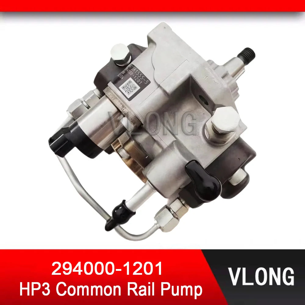 294000-1201 HP3 Diesel Fuel Pump For ZX120-3 ZX130-3 ZX160-3 ZX180-3 Isuzu 4JJ1 High Pressure Oil Pump 294000-1203 8-97381555-5