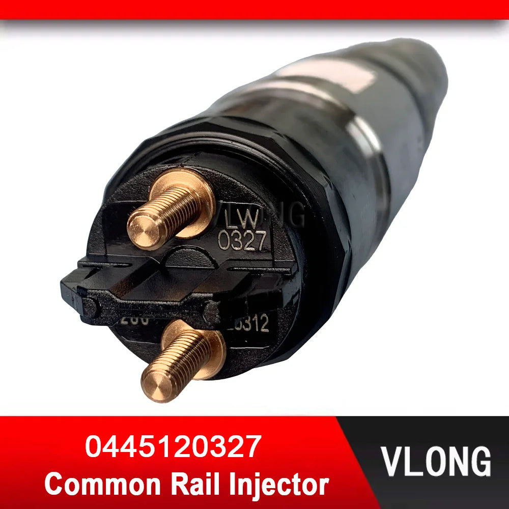 New Durable Fuel Injector Sparyer For JAC Pick-up Truck MWM Diesel Engine 4CYL48 EU5 Common Rail Injector 0445120167