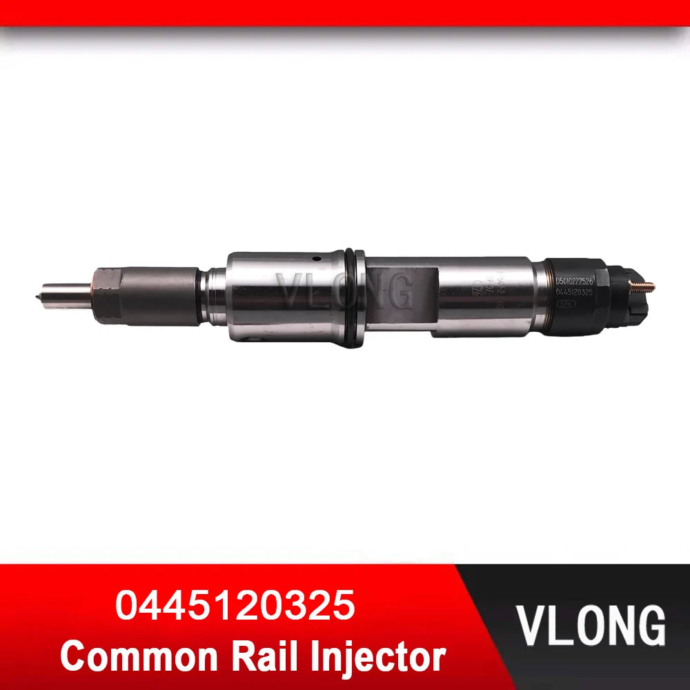 1PCS 0445120325 Genuine New Diesel Engine Injector Common Rail Fuel Injector 0 445 120 325 for RUSSIAN JAMZ Yamz 651 Euro3