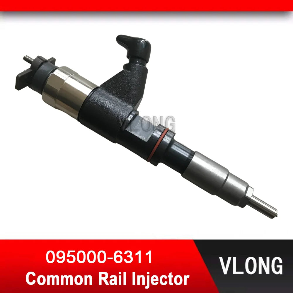 095000-6311 Genuine Excavator Diesel Fuel Injector For JOHN DEERE 6830SE 4.5L Common Rail Injector DZ100212 095000-6312 RE530362