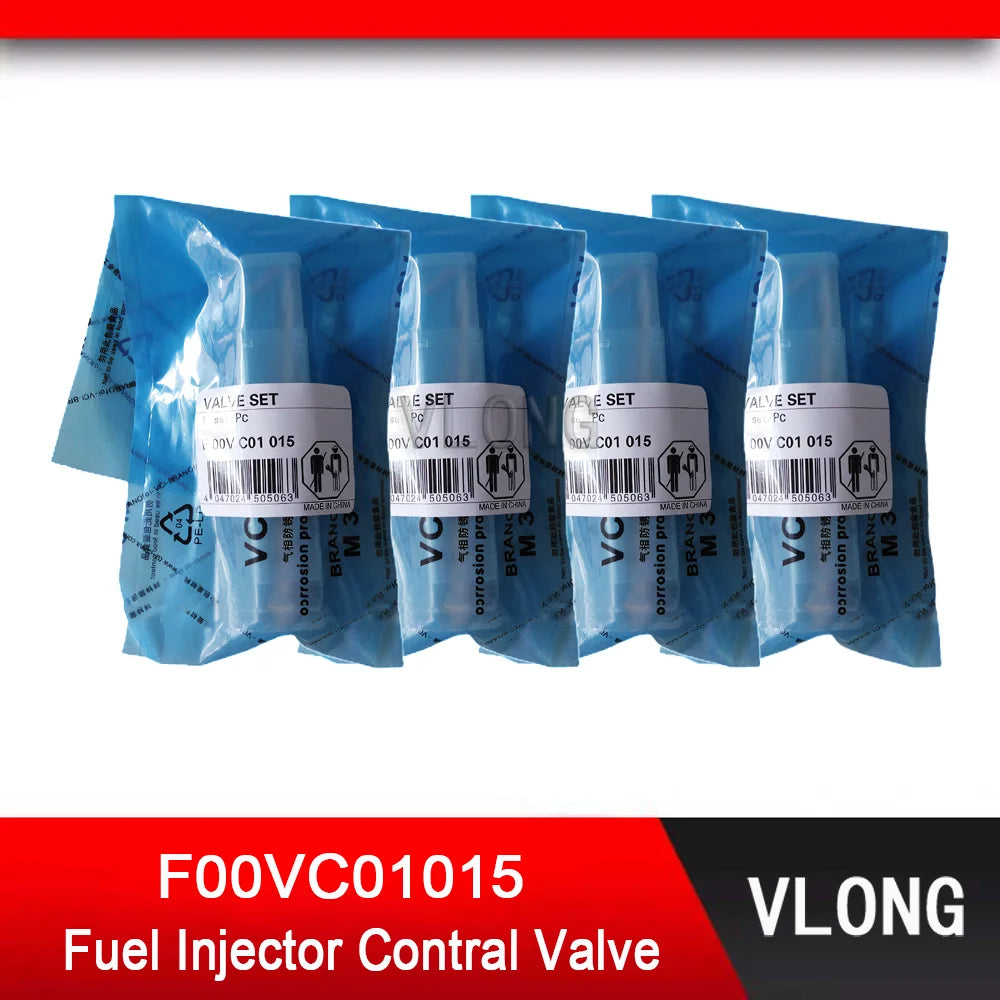4PCS F00VC01015 Common Rail Injector Control Valve For Chrysler 2.5 LD1742 Injector 0445110059 510990024 05066-820AA 0986435149