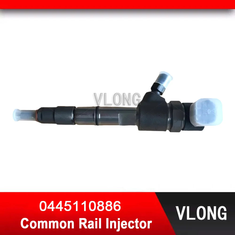 0445110866 Durable New Common Rail Injector Fuel Jet For JAC Truck EU5 Diesel Engine 4-cylinder Fuel Injector Assy 0 445 110 866
