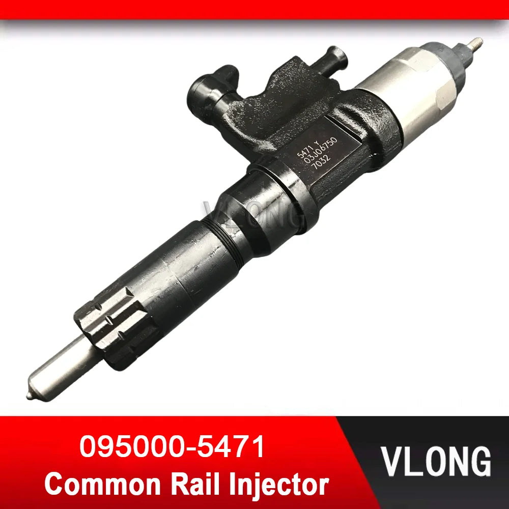 095000-5471 Excavator Diesel Common Rail Injector For SK200-8 ISUZU 4HK1 Engine 095000-5472 095000-5473 095000-5474 8-97329703-1