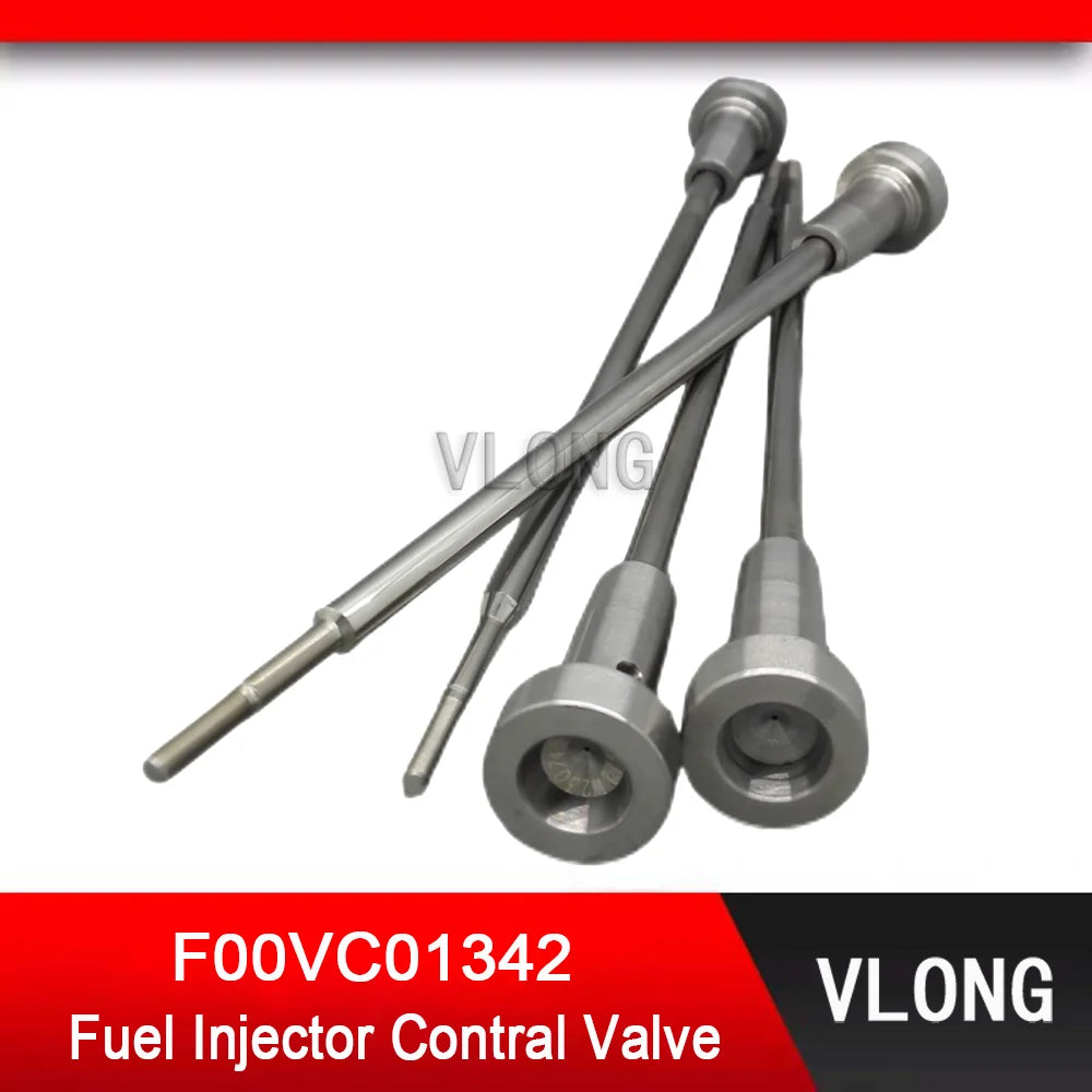 4PCS F00VC01342 Common Rail Injector ContralValve Set For Citroen C2 1.4 HDI Diesel Injector 0445110252 0986435143 9656588980