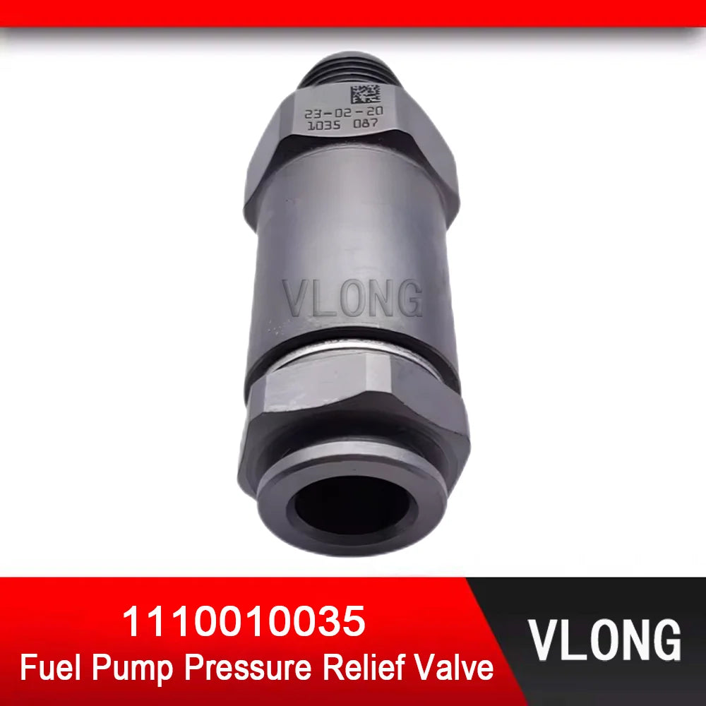 1110010035 Fuel Pump Pressure Relief Valve Fuel Pipe 0445224014 0445226005 For CUMMINS 5.9L Common Rail  Pressure Limited Valve