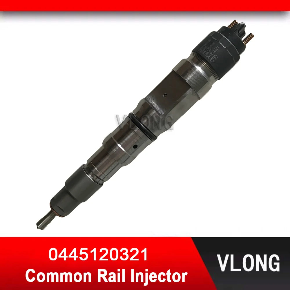 0445120321 New Durable Heavy Duty Truck Diesel Fuel Injector Assy For Sinotruk HOWO Man Truck Common Rail Injector 0 445 120 321
