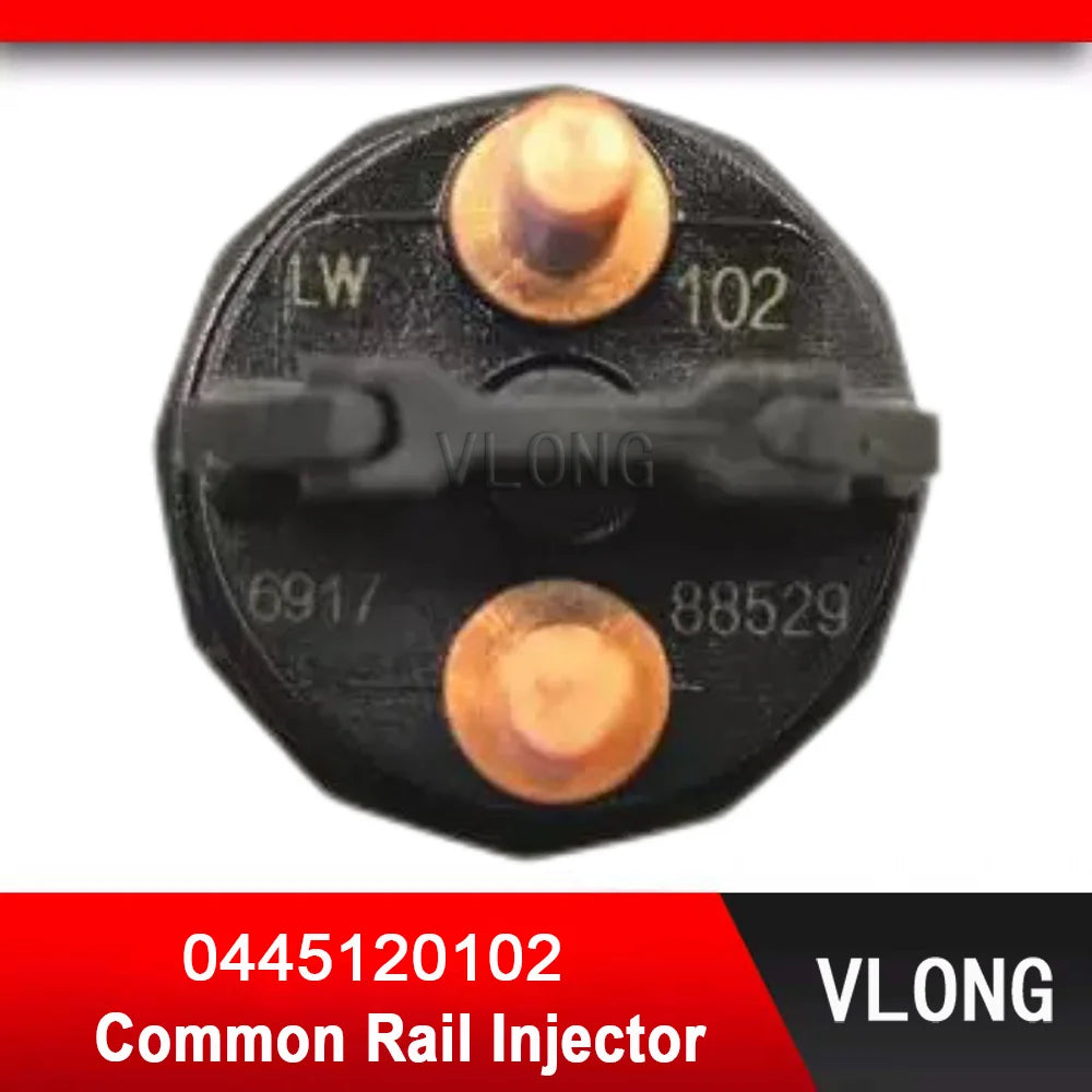 0445120102 Durable New Common Rail Injector Assy For Dongfeng Shiyan Truck Spare Parts Diesel Engine Fuel Injector 0 445 120 102