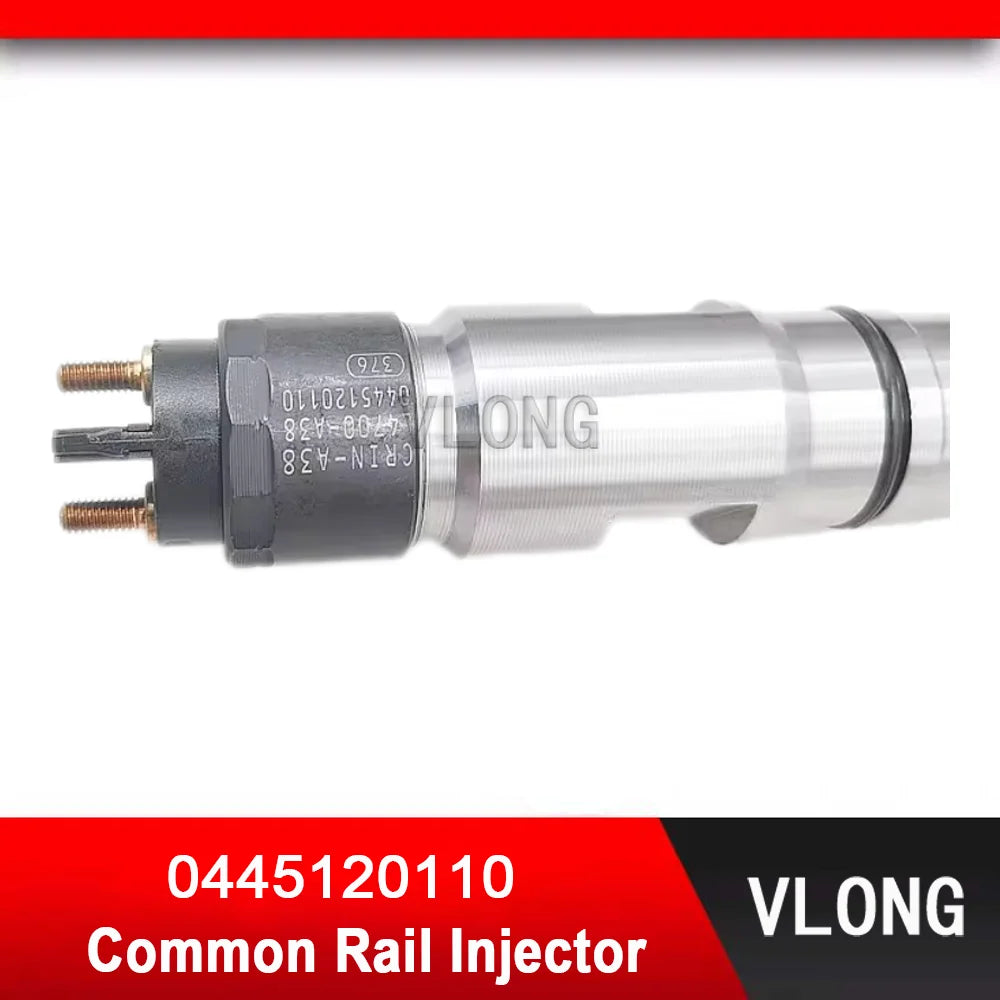 Durable Common Rail Injector Sparyer for Yuchai YC4E Diesel Fuel Injector 0986AD1037 J6A00-1112100-A38 0445120110 0445120292