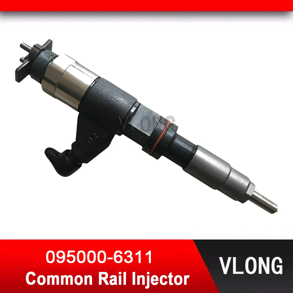 095000-6311 Genuine Excavator Diesel Fuel Injector For JOHN DEERE 6830SE 4.5L Common Rail Injector DZ100212 095000-6312 RE530362