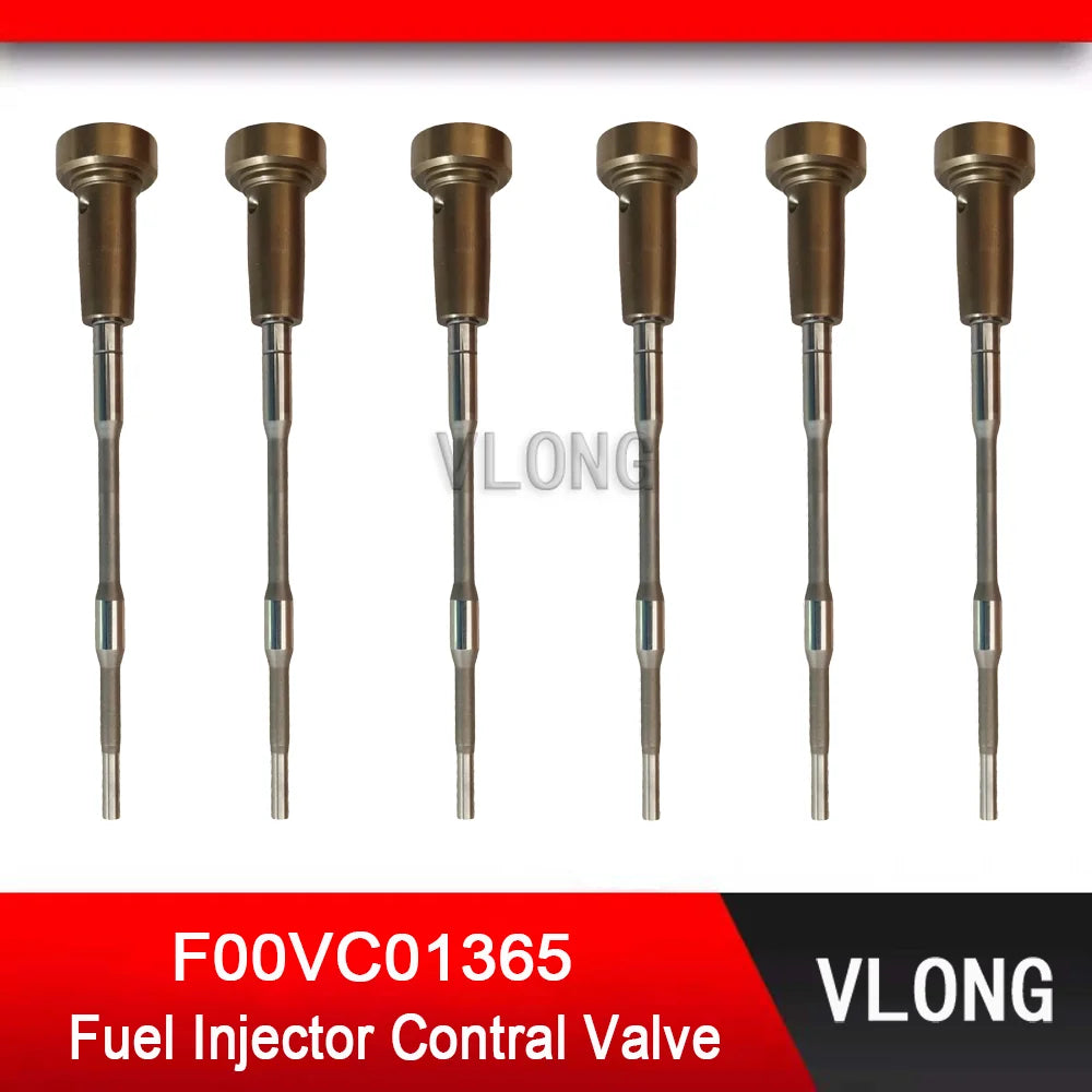 4PCS F00VC01365 Common Rail Injector Contral Valve Set For YUCHAI Diesel Fuel Injector 0445110864/863/860/715/422/421/511/312