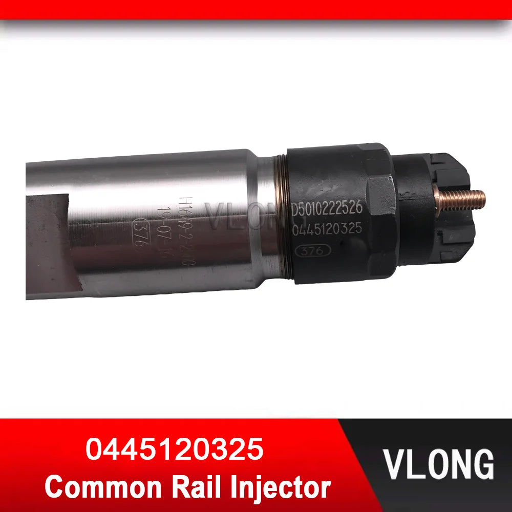 1PCS 0445120325 Genuine New Diesel Engine Injector Common Rail Fuel Injector 0 445 120 325 for RUSSIAN JAMZ Yamz 651 Euro3