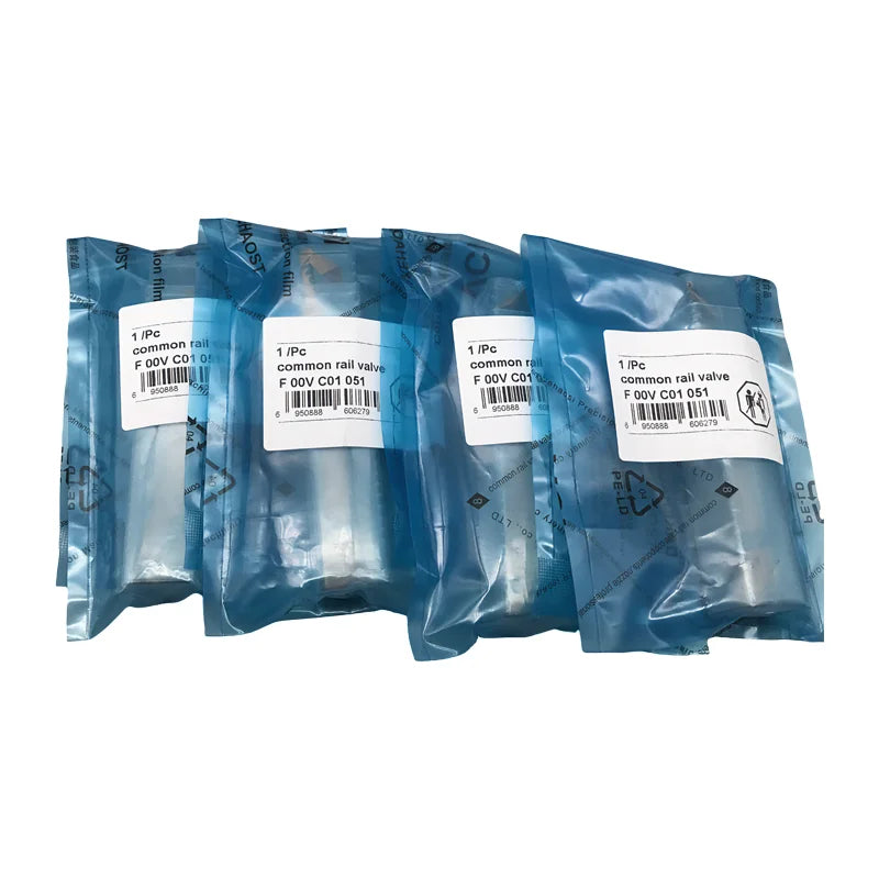 4PCS F00VC01051 Common Rail Valve For Mercedes-Benz Sprinter Fuel Injector 0445110181 0445110182 0445110189/190 0445110201/202