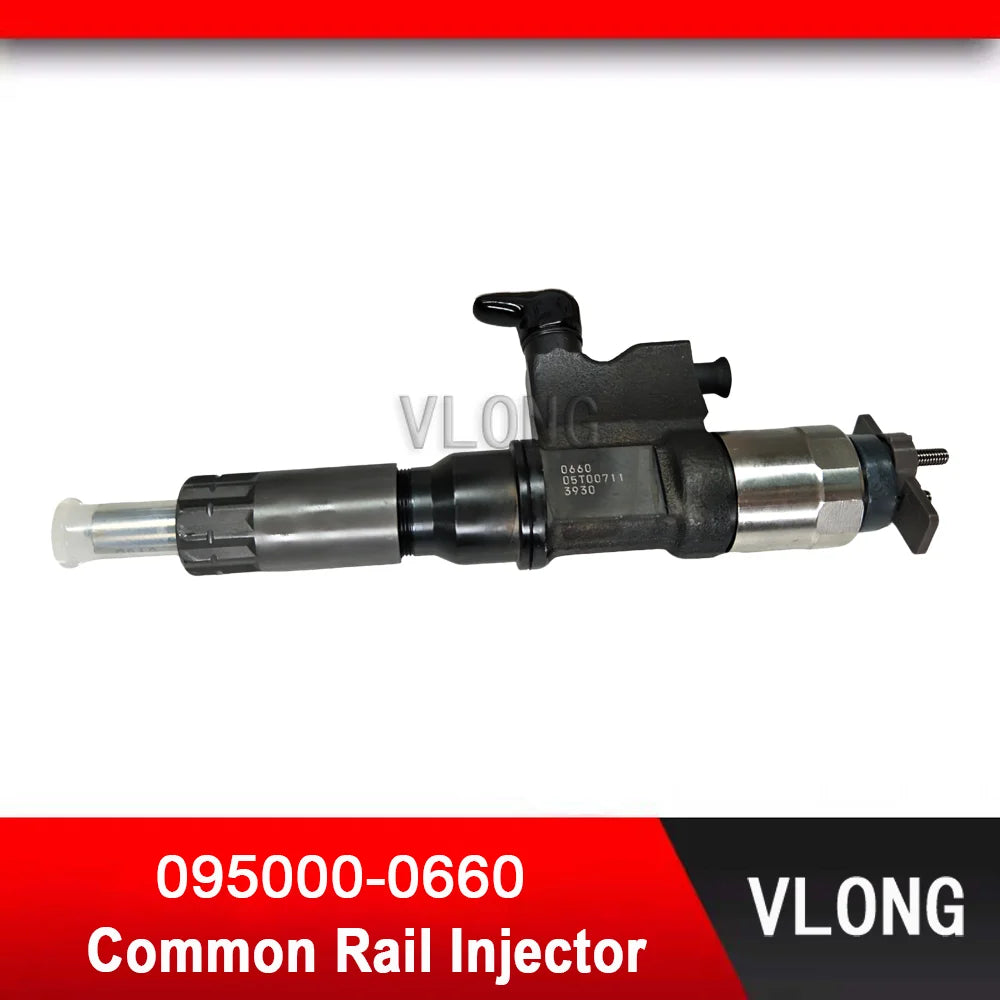 095000-0660 High Quality Truck EFI Common Rail Injector For ISUZU 4HK1 6HK1 Diesel Engine Fuel Injector 095000-0661 8-98284393-0