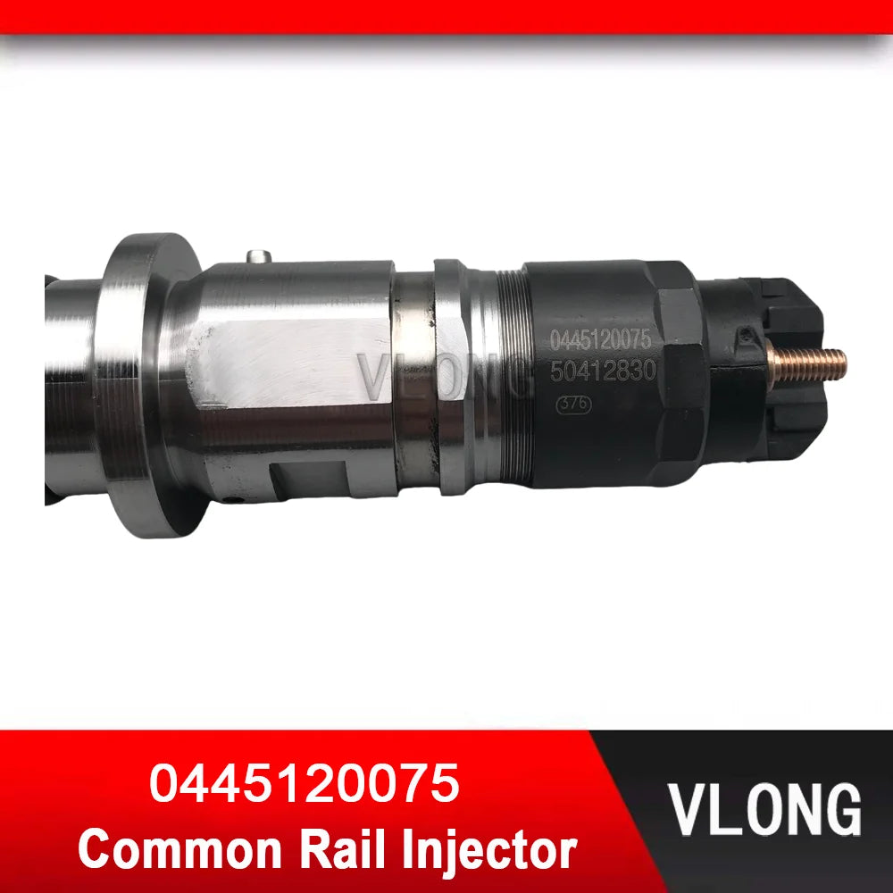 0445120075 Durable Truck Diesel Injector Fuel Injector for New Holland IVECO FIAT Common Rail Injector 0 445 120 075 0986435530