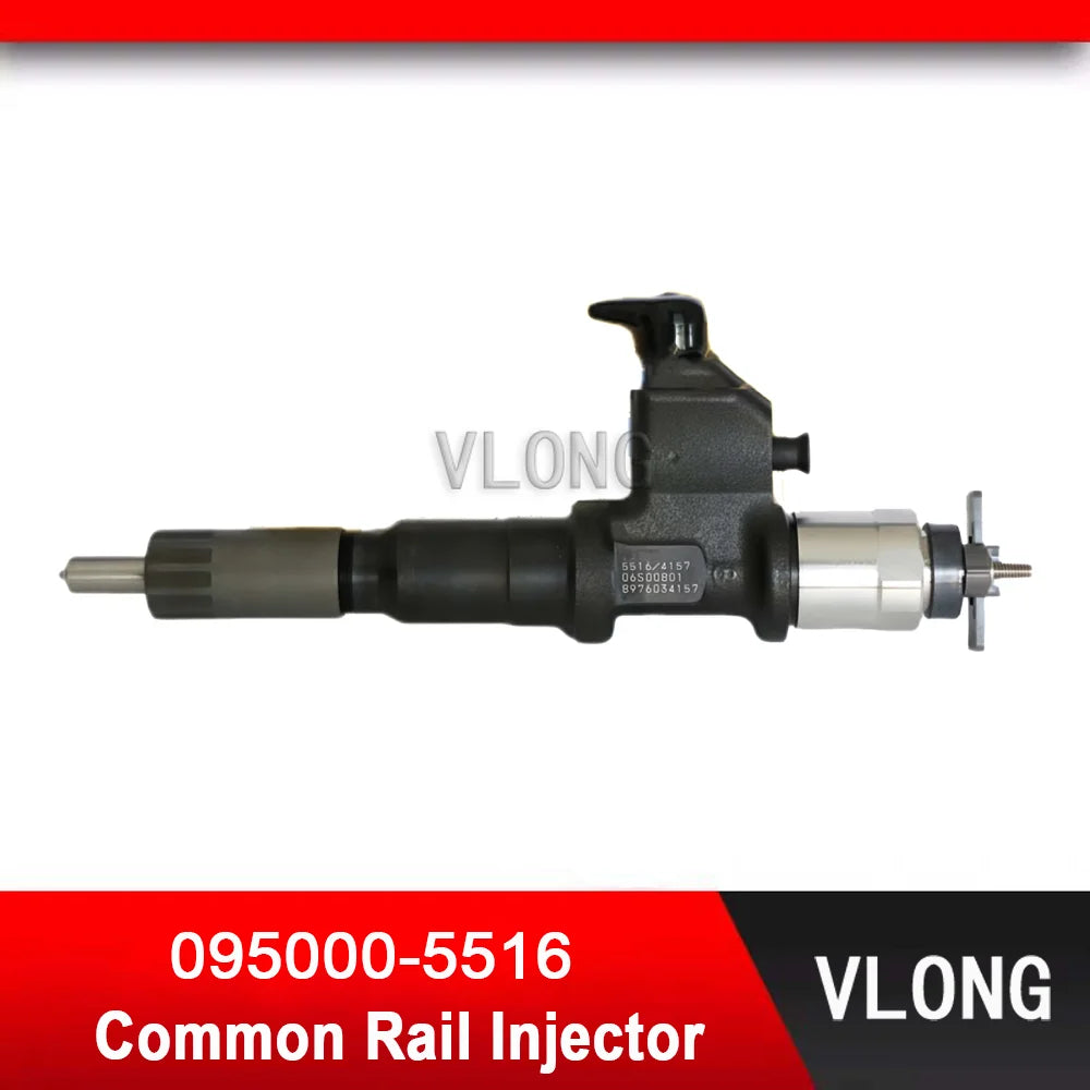 095000-5516 NEW COMMON REAL FUEL INJECTOR FOR GIGA BUS ISUZU 6WG1 6WF1 6UZ1 DIESEL ENGINE 095000-4157 8-97603415-0 8-97603415-7