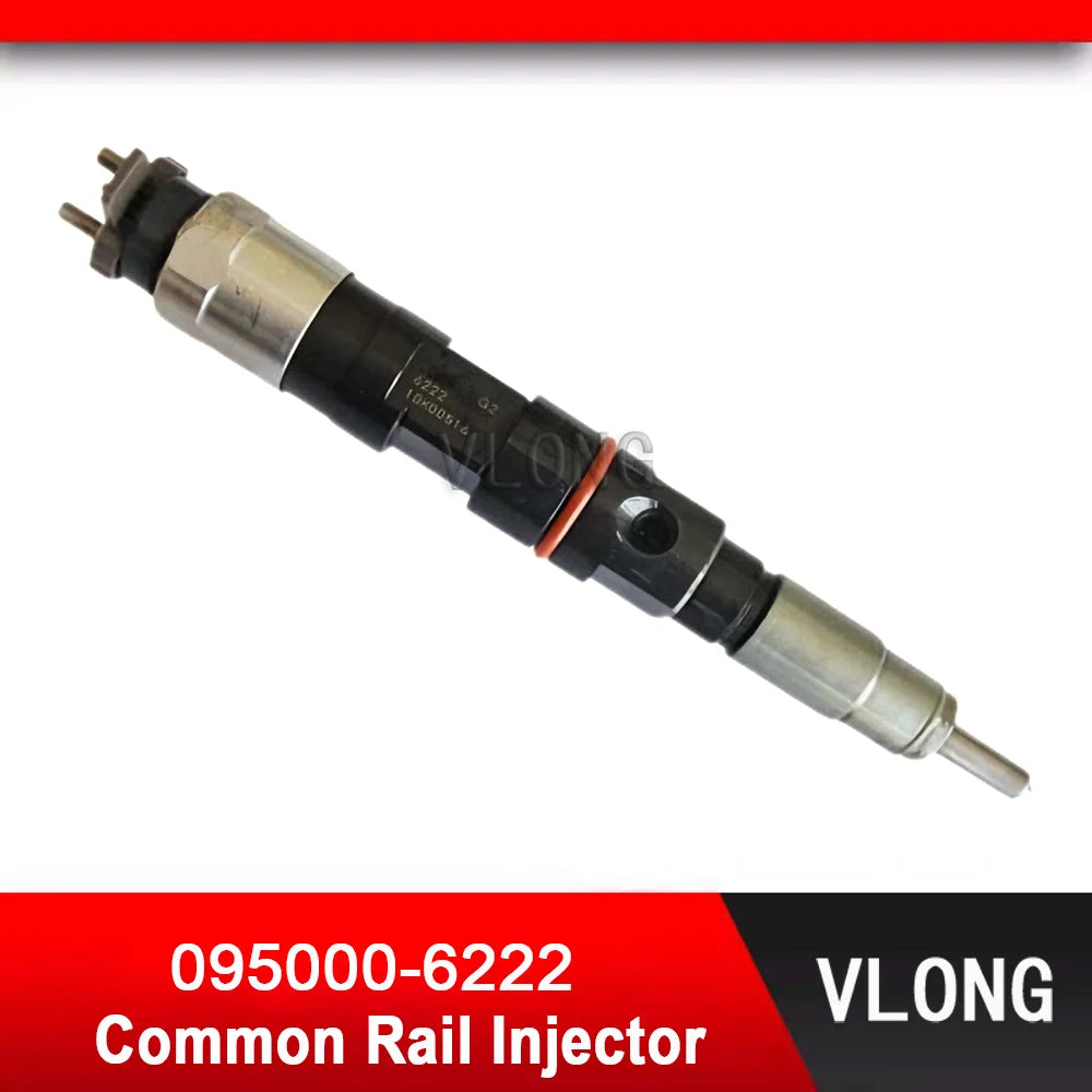 Common Rail Injector For FAW Jiefang Heavy Truck Xichai CA6DL 4DL Diesel Engine Fuel Injector 1112010-48D 0950006222