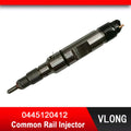 0445120412 New Heavy Truck Fuel Injector For Weichai WP10H WP7 Diesel Common Rail Injector 0445120531 0 445 120 412 611600080035