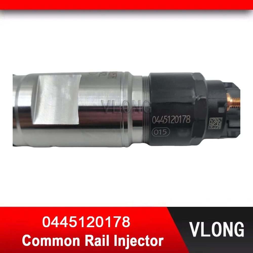 0445120178 Durable Heavy Truck Common Rail Injector For Russia JAMZ YAMZ Diesel Engine Fuel Injector 53401112010 0 445 120 178