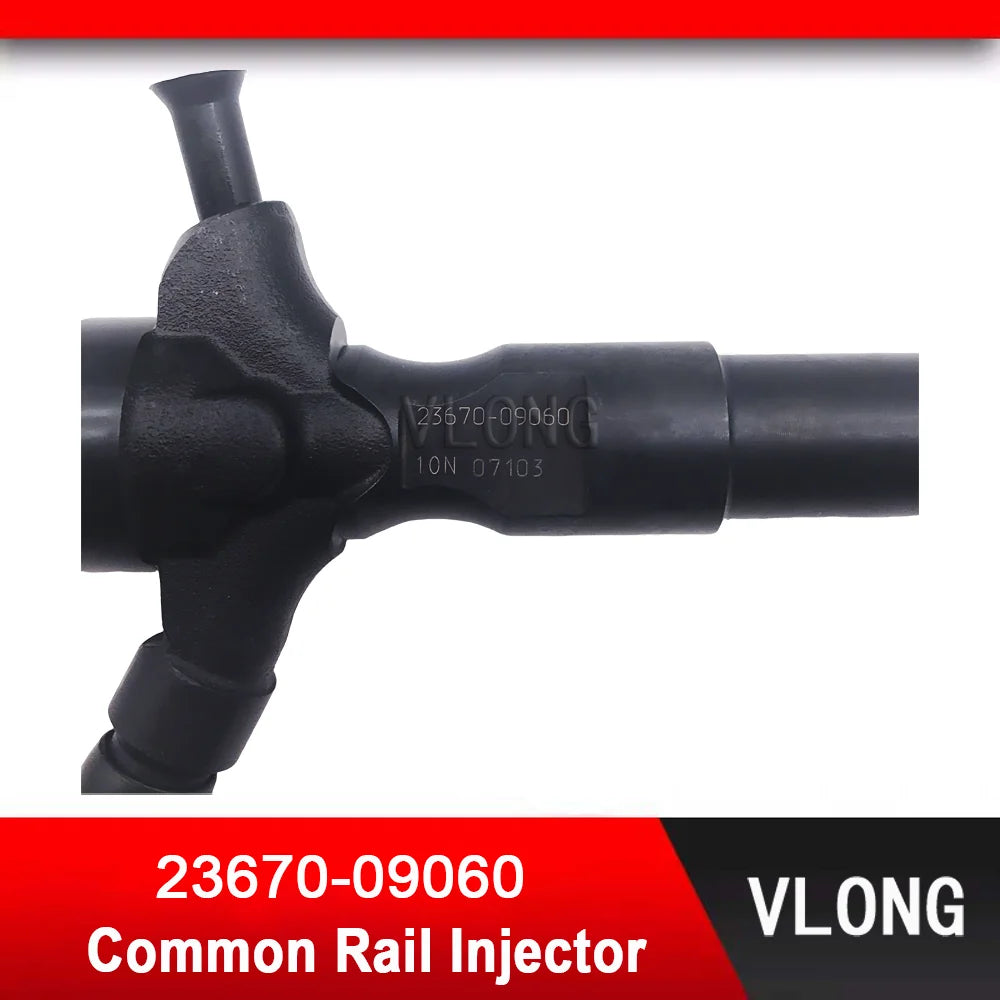 23670-09060 New Diesel Fuel Injector For Toyota Hiace Vigo Hilux 1KD 2KD FTV Engine Common Rail Injector 23670-09061 095000-5930