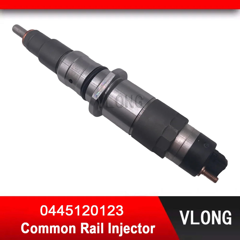 1PCS New Common Rail Fuel Injector Assy For Kamaz PAZ NEFAZ Auto Parts Diesel Engine ISBE ISDE 4937065 0 445 120 123 0445120123