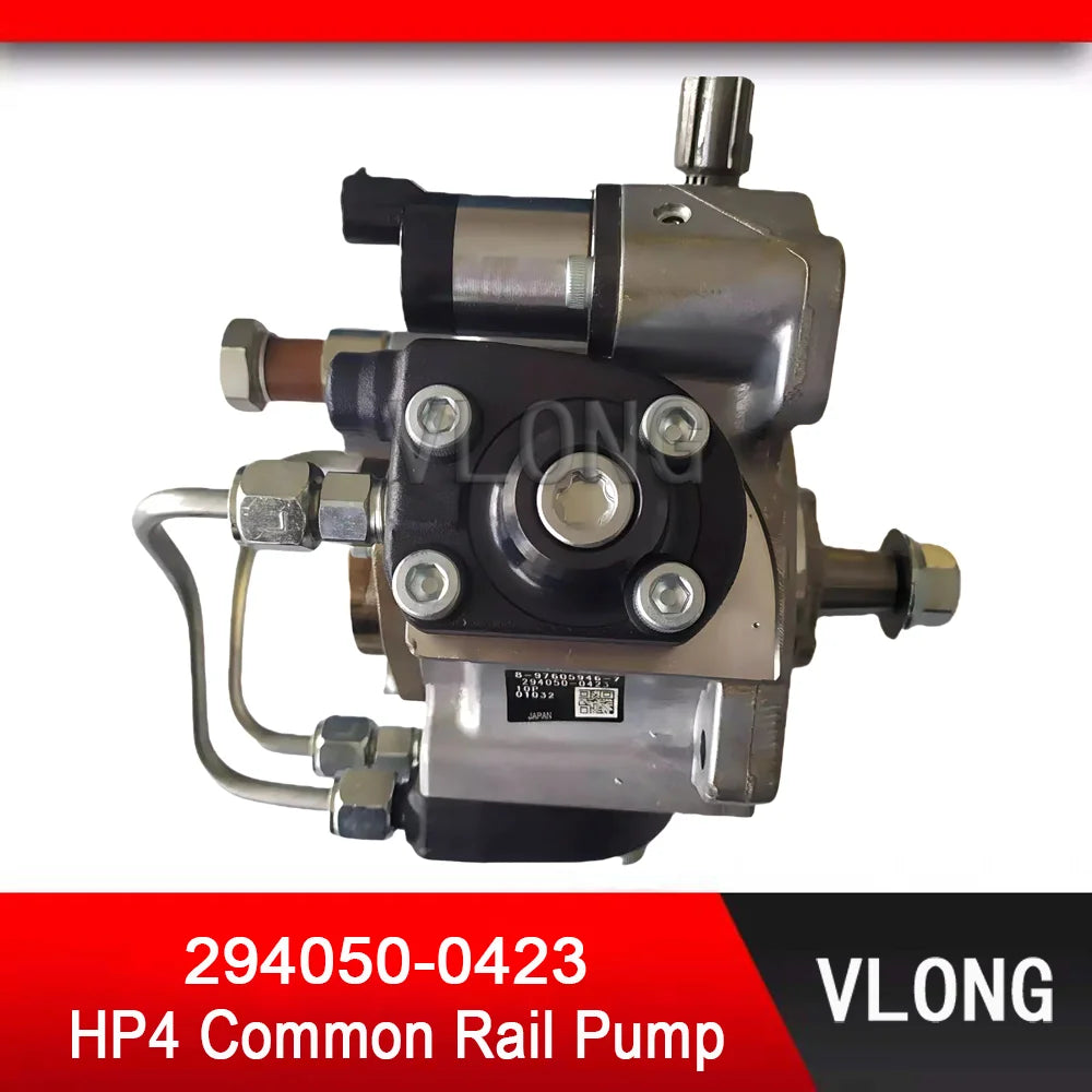 294050-0423 HP3 High Pressure Fuel Pump Assy 294050-0420 8-97605946-5 8-97605946-7 For ISUZU 6HK1 7.8L NPR NQR Common Rail Pump