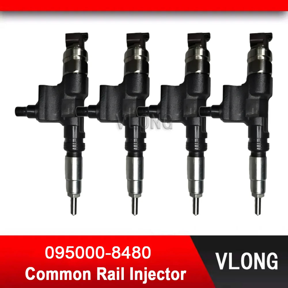 095000-8480 Common Rail Injector For Toyota Coaster HIN0 NO4C Diesel Engine Fuel Injector 23670-79096 23670-E9291 23670-E0420