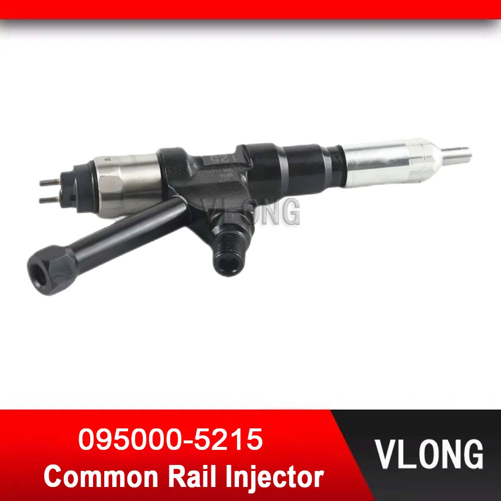 095000-5215 New Fuel Injector For Kobelco SK450-8 SK480-8 HINO P11C Diesel Engine Common Rail Injector 095000-5214 23670-E0351
