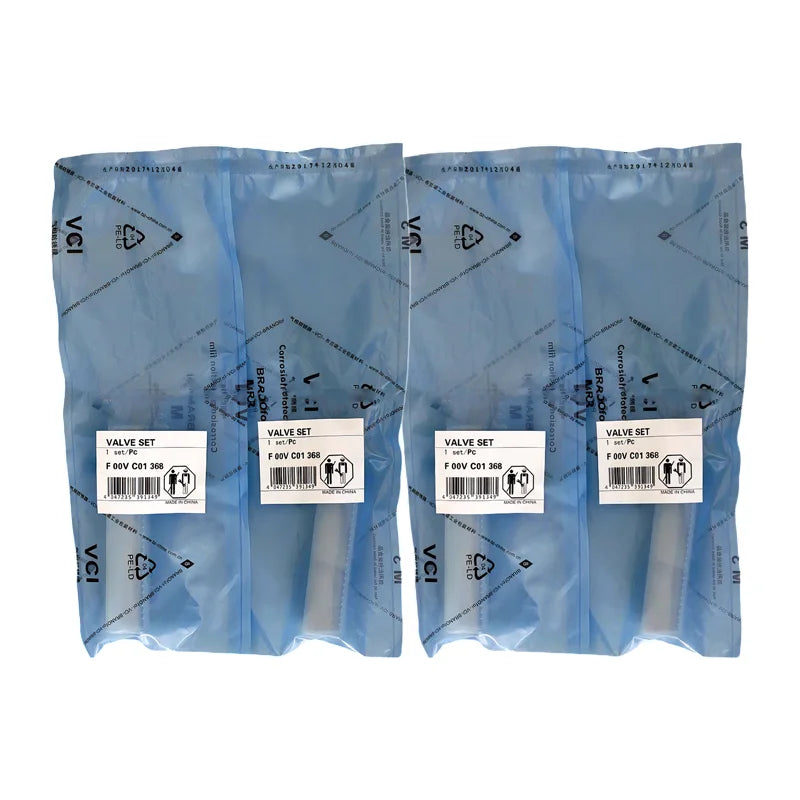 4PCS F00VC01368 Common Rail Injector Contral Valve Set For JMC Truck 2.5L Injector 0445110321 0445110889 0445110844 0445110390