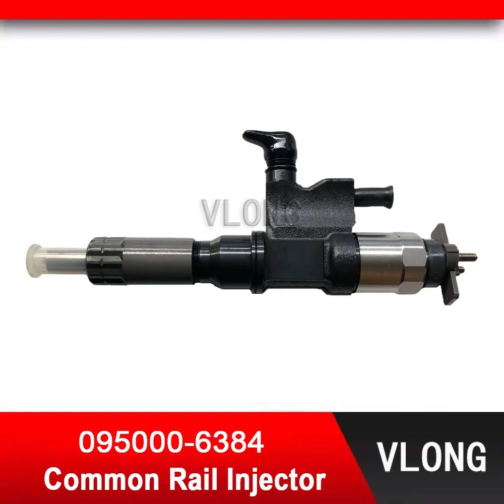 095000-6384 Truck Diesel Fuel Injector For Isuzu Case 4HK1 Common Rail Injector 095000-6380 095000-6381 095000-6382 095000-6383