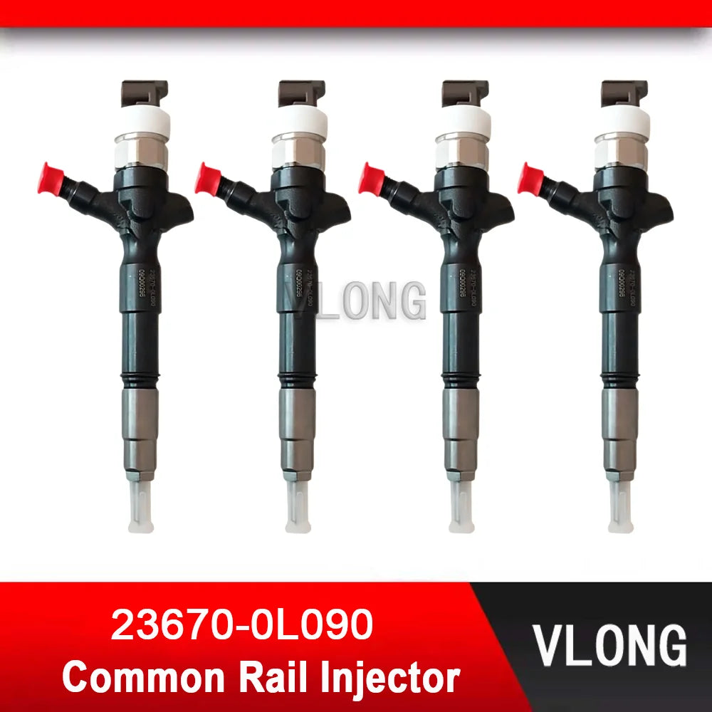 23670-0L090 New Common Rail Injector For TOYOTA HILUX PICKUP 1KD/2KD 3.0L Diesel Engine G3 Fuel Injector 23670-09350 295050-0180