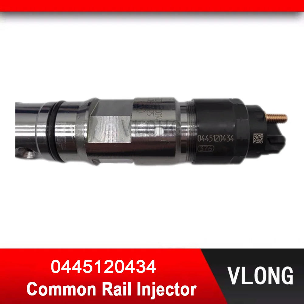 0445120434 New Durable Fuel Injector For YUICHAI Engine Common Rail Injector L47001112100A38 L4700-1112100-A38 0 445 120 434