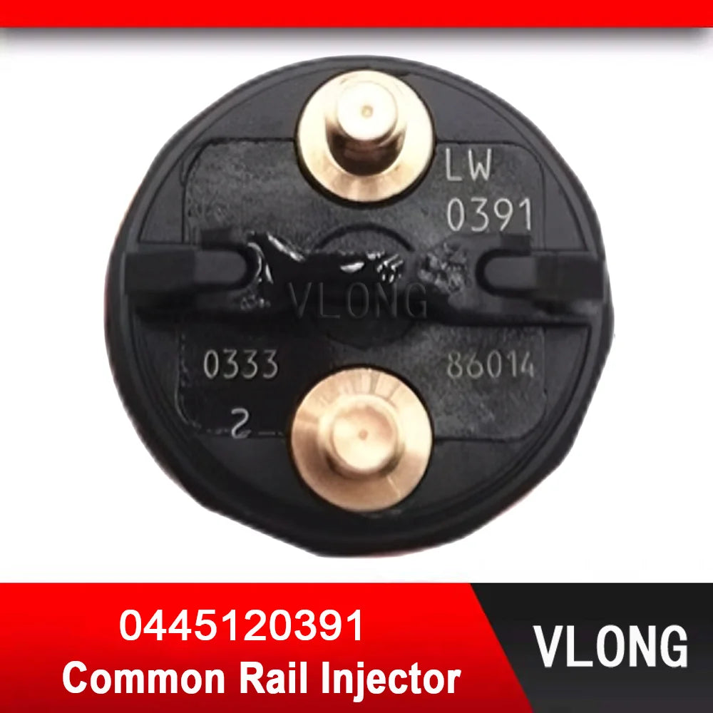 0445120391 New Diesel Engine Common Rail Fuel Injector Assemly For Weichai Heavy Truck 612630090055 0986AD1005 0 445 120 391