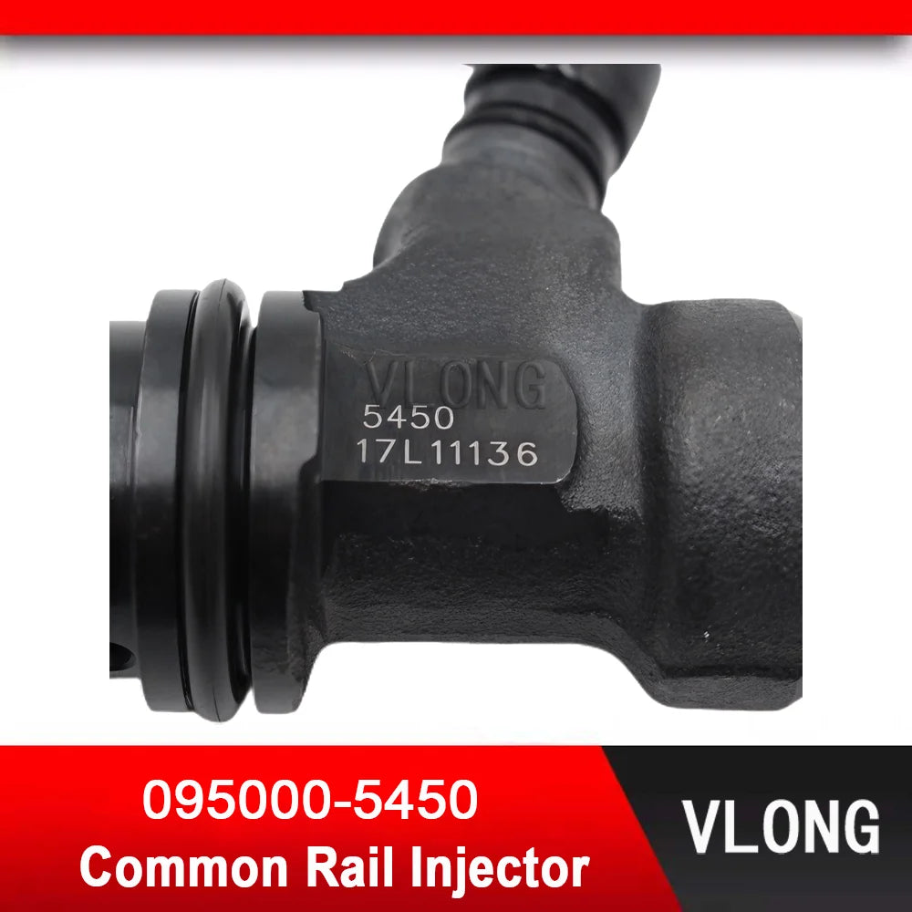 095000-5450 New Excavator Common Rail Injector For Mitsubishi Fuso Fighter 6M60 7.5L Diesel Engine EUR5 Fuel Injector ME302143