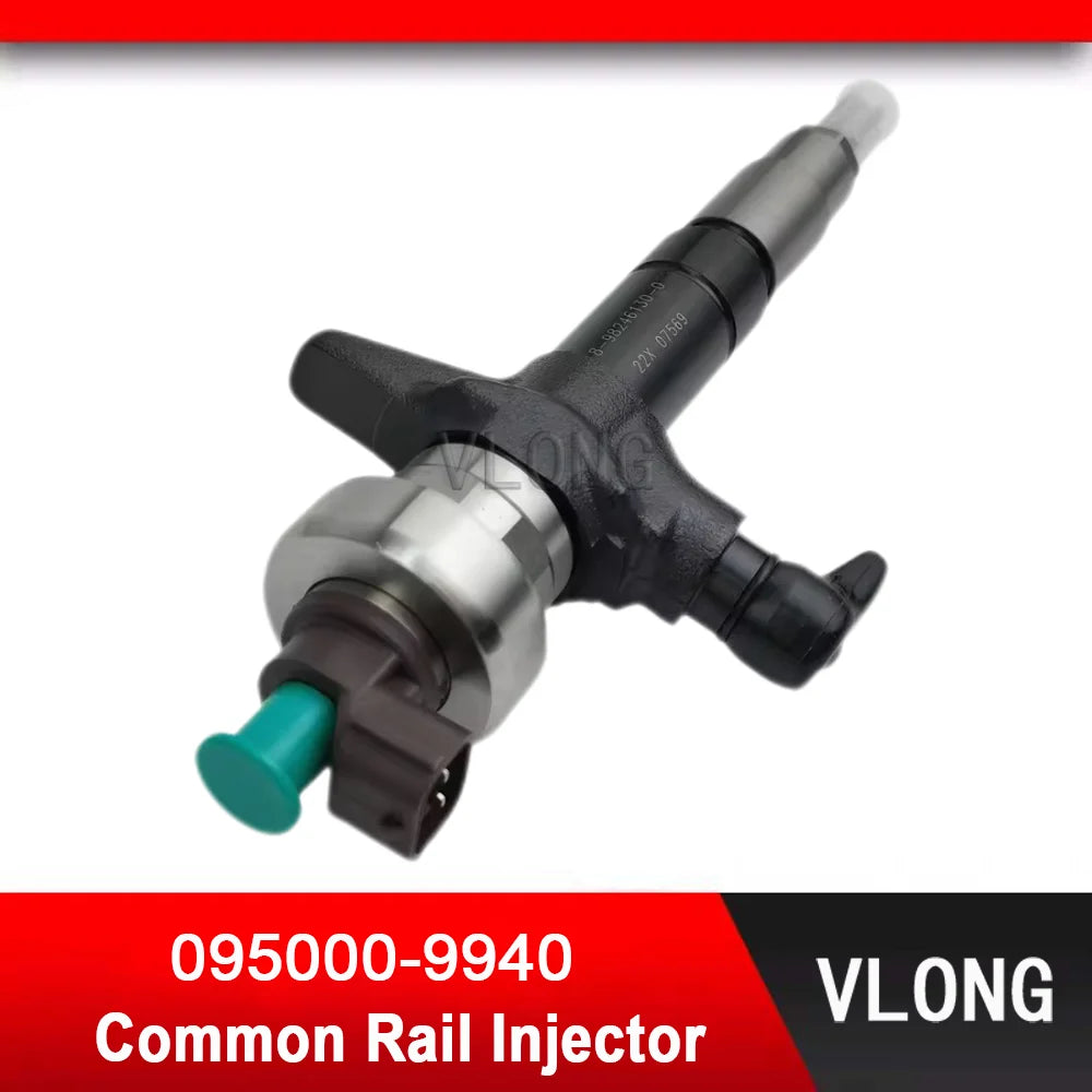 095000-9940 Common Rail Injector For ISUZU 4JJ1 4JK1 D-MAX 2.5D Diesel Engine Fuel Injector 8-98246130-0 095000-9750 095000-9960