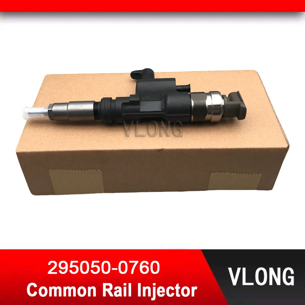 295050-0760 Common Rail Injector For HINO N04C Truck Dutro 300 Series Diesel Fuel Injector 23670-E9260 295050-3330 23670-E0380